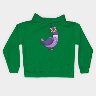 Pigeon Cute Funny Kids Hoodie